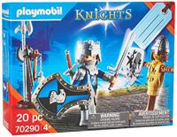 Playmobil Knights 70290 Gift Set with Knight Incl. Gift Tag On The Box, for Ages 4+
