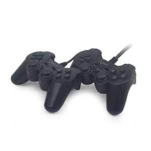 Gembird JPD-UDV2-01 game controller Zwart USB 2.0 Gamepad Analoog/digitaal PC