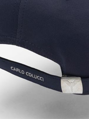 Carlo Colucci / snapback cap Classic in blauw