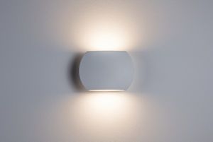 Paulmann Bocca 70792 LED-wandlamp voor badkamer 6 W Warmwit Wit