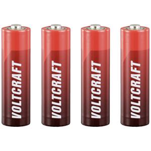 VOLTCRAFT Industrial LR6 AA batterij (penlite) Alkaline 3000 mAh 1.5 V 4 stuk(s)