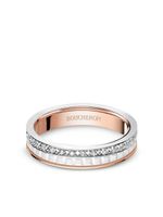 Boucheron bague Diamond Quatre White en or blanc et or rose 18ct - Argent