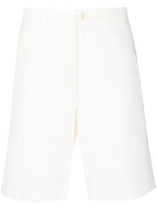 Gucci logo patch bermuda shorts - Tons neutres