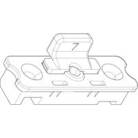 ROTO NT Designo/Designo2 middensluiting verborgen, vleugeldeel (450984)