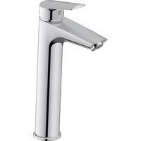 Wastafelkraan Duravit No.1 1-Gats Wastafelkraan Eengreeps Large Size Zonder Waste Voorsprong 12.9 cm Chroom Duravit