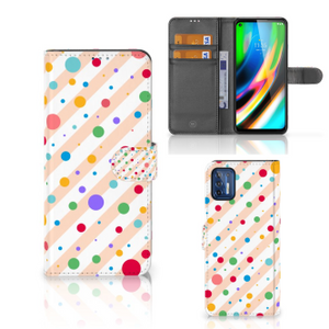 Motorola Moto G9 Plus Telefoon Hoesje Dots