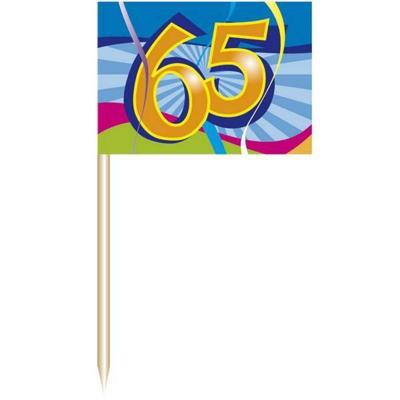 Prikkers 65 jaar 50 stuks