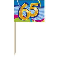 Prikkers 65 jaar 50 stuks