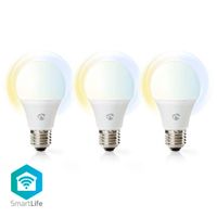 Nedis WIFILRW30E27 Smartlife Led Bulb Wi-fi E27 806 Lm 9 W Warm To Cool White Energieklasse: F Android™ / Ios Peer - thumbnail