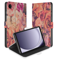 Uniek Samsung Galaxy Tab A9 Tablethoesje Bosje Bloemen Design | B2C Telecom - thumbnail