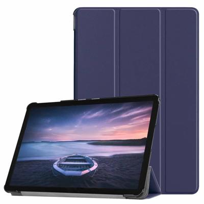 3-Vouw sleepcover hoes - Samsung Galaxy Tab S4 10.5 inch - blauw 3-Vouw sleepcover hoes - Samsung Galaxy Tab S4 10.5 inch - blauw