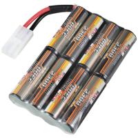 Reely NiMH accupack 9.6 V 2300 mAh Aantal cellen: 8 AA (penlite) Stick Tamiya-stekker - thumbnail