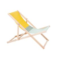 Weltevree Beachrocker loungestoel Yellow/Green - thumbnail