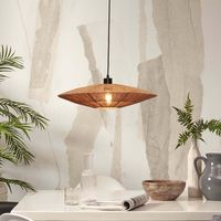 GOOD&MOJO Hanglamp Iguazu Jute, 55cm - Naturel - thumbnail