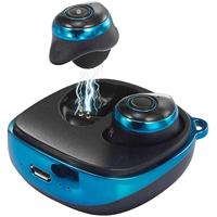 Renkforce RF-BTK-200 In-ear hoofdtelefoon Bluetooth® Blauw, Zwart Headset