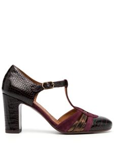 Chie Mihara Wance 90mm strappy leather pumps - Violet