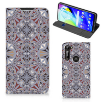 Motorola Moto G8 Power Standcase Flower Tiles - thumbnail