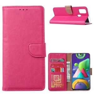 Galaxy M31 Flip Cover Roze met Standaard