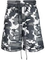 Mostly Heard Rarely Seen quilted drawstring-waistband shorts - Multicolore - thumbnail