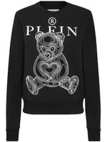 Philipp Plein sweat en coton à logo imprimé - Noir