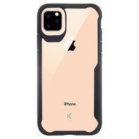 Ksix Armor Flex iPhone 11 Pro Hybrid Case - Zwart / Doorzichtig