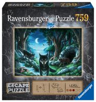 Ravensburger puzzel 759 stukjes ESCAPE 7 Curse of the Wolves - thumbnail