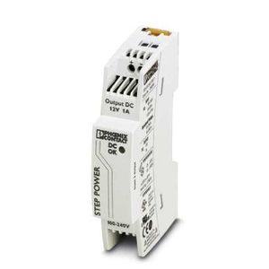 Phoenix Contact STEP-PS/1AC/12DC/1 DIN-rail netvoeding 12 V/DC 1.1 A 12 W Aantal uitgangen: 1 x Inhoud: 1 stuk(s)