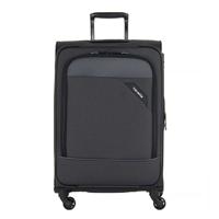 Travelite Derby 4 Wiel Trolley 77 Expandable anthracite Zachte koffer