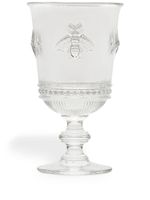 Gucci lot de deux verres à vin Bee - Blanc