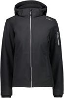 CMP softshell jas dames polyester/elastaan zwart