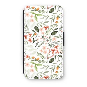 Sweet little flowers: iPhone XS Flip Hoesje