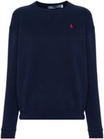 Polo Ralph Lauren sweat à motif Polo Pony - Bleu