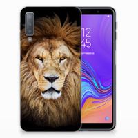 Samsung Galaxy A7 (2018) TPU Hoesje Leeuw