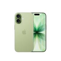 Apple iPhone 17 256 GB: 6,3-inch display met ProMotion, A19-chip, Center Stage-camera aan de voorkant voor slimmere groepsselfies, betere krasbestendigheid, batterij voor een hele dag; Saliegroen