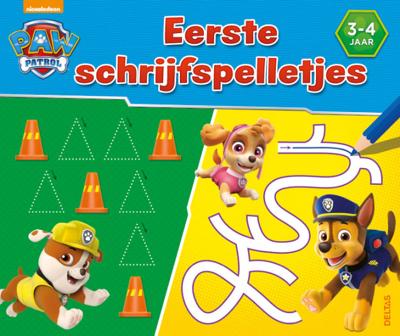 Deltas Paw Patrol eerste schrijfspelletjes 3 4 jaar