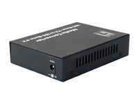 LevelOne GVT-0500 netwerk media converter 10000 Mbit/s Zwart - thumbnail