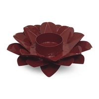 Lotus Kaarshouder Rood Wortel Chakra - thumbnail