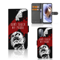 Motorola Moto G31 | G41 Portemonnee Hoesje Zombie Blood - thumbnail