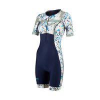 Zone3 Activate plus korte mouw trisuit Sand Storm dames S