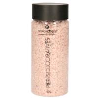 Decoratie/hobby stenen zalm roze 750 gram