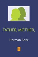 Father, Mother - Herman Adèr - eBook (9789079418626)