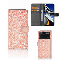 Xiaomi Poco X4 Pro 5G Telefoon Hoesje Pattern Orange - thumbnail