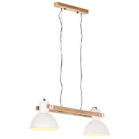 Hanglamp industrieel 25 W E27 109 cm wit - thumbnail