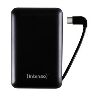 Intenso XC10000 Powerbank 10000 mAh LiPo USB-A, USB-C Zwart Statusweergave