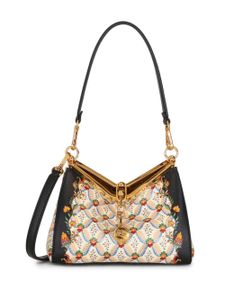 ETRO mini sac porté épaule Vela à imprimé Florala - Noir