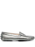 Tod's mocassins Gommino en cuir - Argent - thumbnail