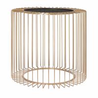 Riverdale Bijzettafel Rocco goud 50cm