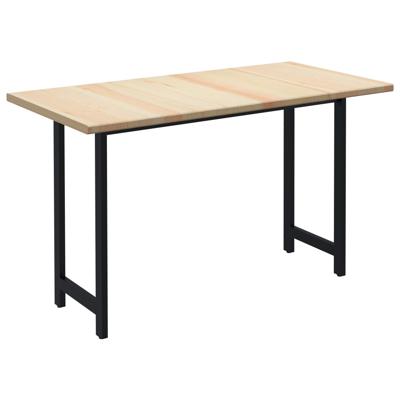 vidaXL Eettafel 140x70x76 cm grenenhout