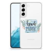 Samsung Galaxy S22 Plus Telefoonhoesje met Naam Boho Beach - thumbnail