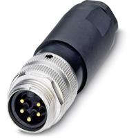 Phoenix Contact 1559039 Sensor/actuator connector, niet geassembleerd 7/8 Aantal polen (sensoren): 5 Stekker, recht 1 stuk(s) - thumbnail